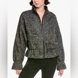 🆕 NWT! NVLT Dolman Knit Wool-Blend Jacket sz. XL